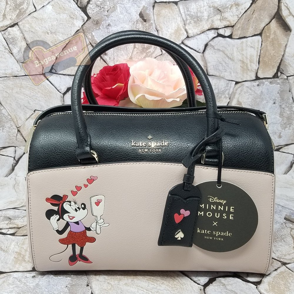 Minnie Mouse Duffel Medium Satchel Kate Spade New